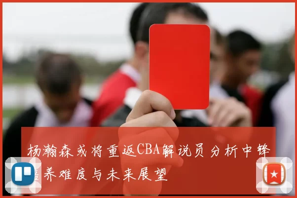 杨瀚森或将重返CBA解说员分析中锋培养难度与未来展望